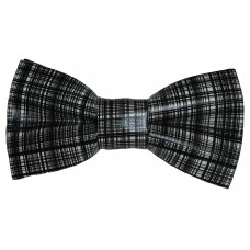 Бабочка черно-белая в клетку 