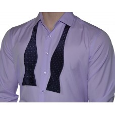 Галстук-бабочка темно-синяя