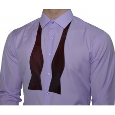 Галстук-бабочка темно-красная