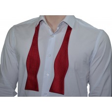 Галстук-бабочка красная