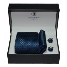 Большой набор синий в узор Большой набор синий в узор