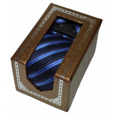 Набор маленький темно-синий (в полоску)