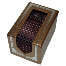 Набор маленький бордовый (в клетку)