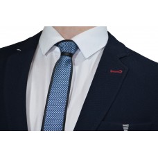 Галстук тонкий яркий (в полоску)